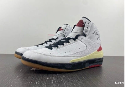Hyperoad Retro red Jordan white 2 1109